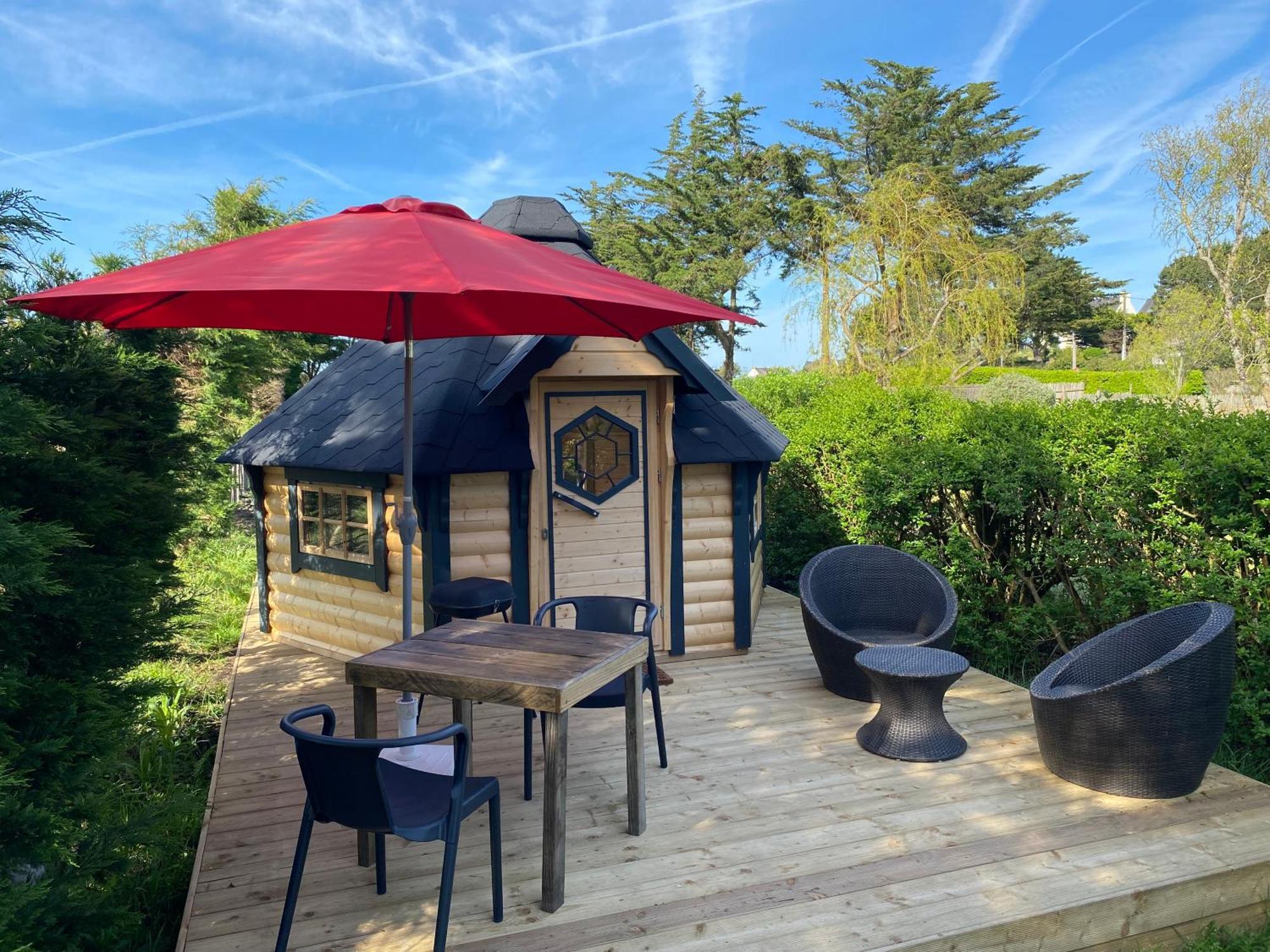 Camping Paradis Le Moulin Des Oies Belz Exterior photo