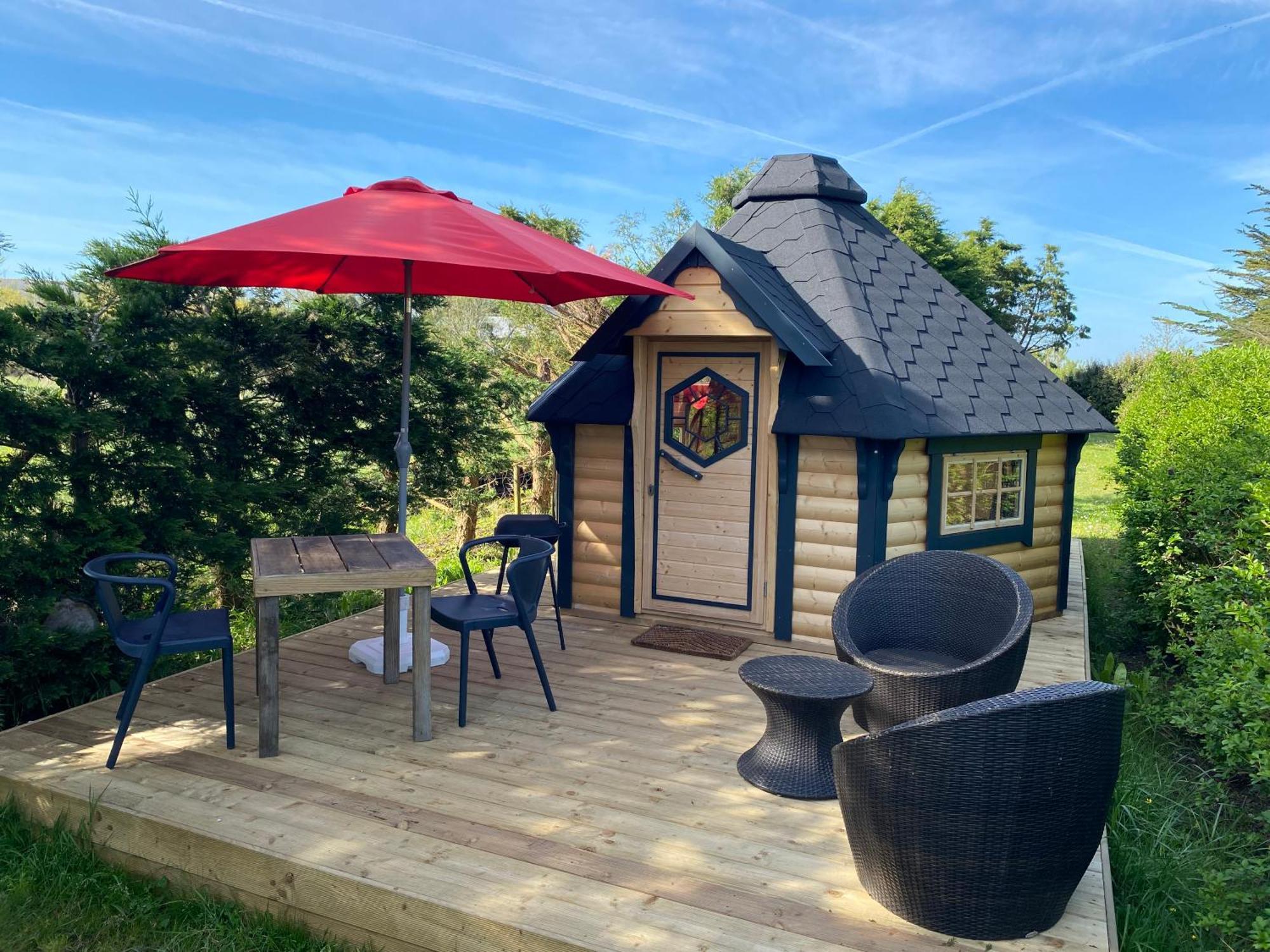 Camping Paradis Le Moulin Des Oies Belz Exterior photo